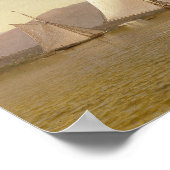 Francis Augustus Silva - De Hudson bij de Tappan Poster (Hoek)