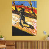 Francis Bacon art style Canvas Afdruk (Insitu (Woonkamer))