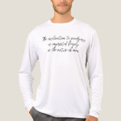 Francis Bacon English philosopher Tri-Blend Shirt (Voorkant volledig)