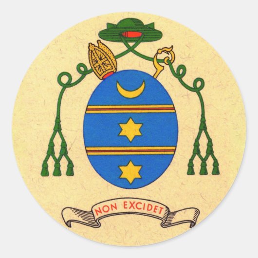 Francis de Sales Armoiries Patron Saint Sticker (Devant)