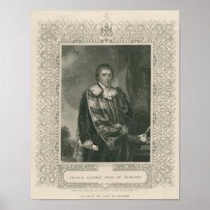 Francis Russell 5e hertog van Bedford Poster