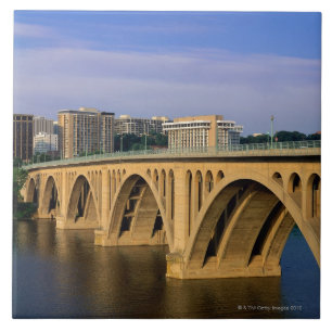 Francis Scott Key Bridge overdag Tegeltje