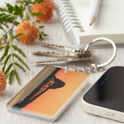 Francis Scott Key Bridge-Sleutelhanger Sleutelhanger (Voorkant Rechts)