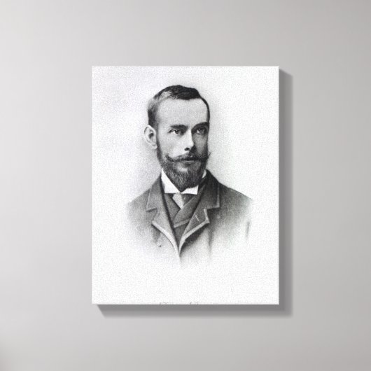 Francis Thompson, gegraveerd door Emery Walker, 18 Canvas Afdruk (Voorkant)