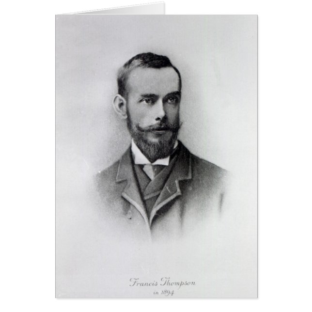 Francis Thompson, gravée par Emery Walker, 1894 (Devant)