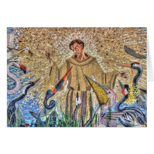 Francis van Assisi Mosaic (Voorkant Horizontaal)
