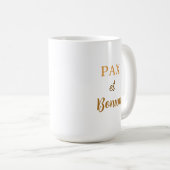 Franciscan Peace and All Good Coffee Mug (Devant droit)