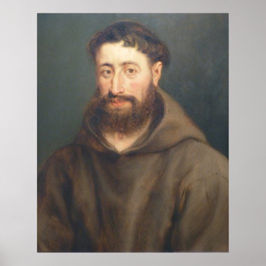 franciscaner monnik poster (Voorkant)