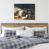 Francisco de Goya De Derde van mei 1808 Canvas Afdruk (Insitu (Slaapkamer))