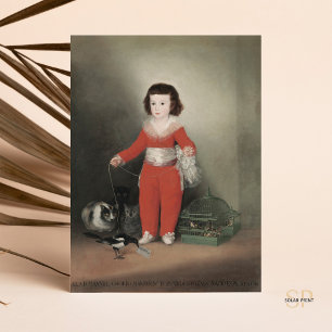 Francisco de Goya Red Boy Manuel Osorio de Zuniga Briefkaart