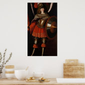 Francisco de Zurbarán - aartsengel Michael - 17e e Poster (Keuken)