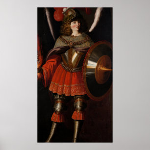 Francisco de Zurbarán - aartsengel Michael - 17e e Poster