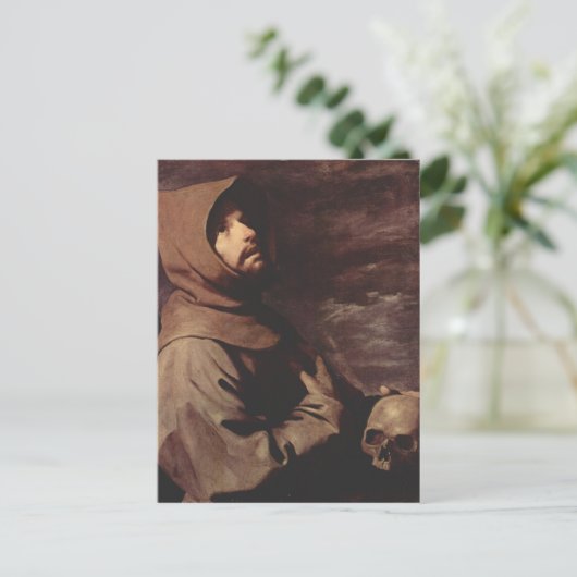 Francisco de Zurbarán Fine Art Briefkaart (Staand voorkant)