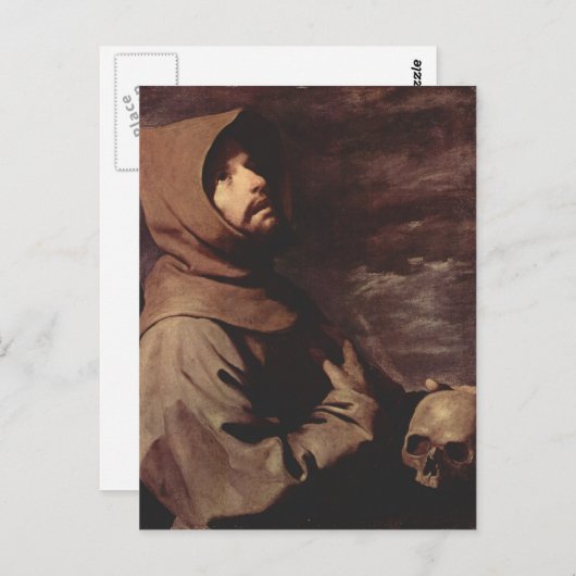 Francisco de Zurbarán Fine Art Briefkaart (Voorkant / Achterkant)