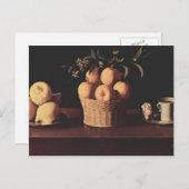 Francisco de Zurbaran- stille levens Briefkaart (Voorkant / Achterkant)