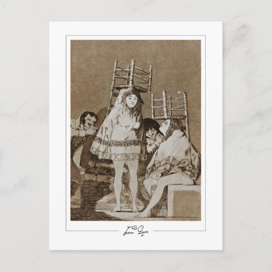 Francisco Goya #101 - Fijne Kunst Briefkaart (Voorkant)