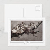 Francisco Goya #460 - Carte postale d'art (Devant / Derrière)