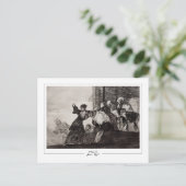 Francisco Goya #504 - Carte postale d'art (Debout devant)