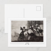 Francisco Goya #504 - Carte postale d'art (Devant / Derrière)