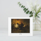 Francisco Goya #506 - Kunstkaart Briefkaart (Staand voorkant)