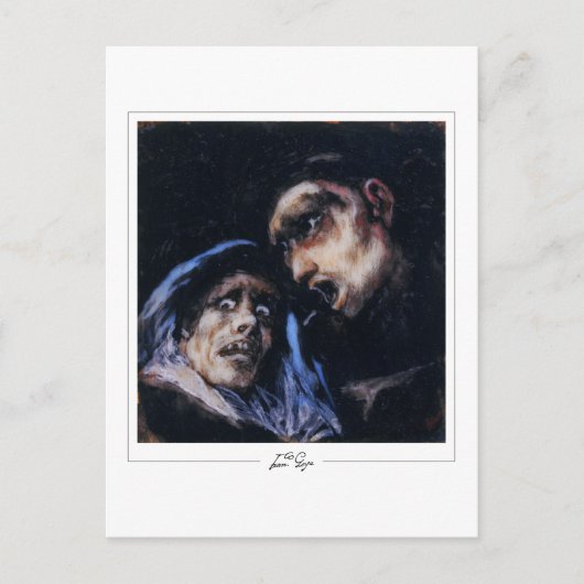 Francisco Goya #514 - Carte postale d'art fin (Devant)