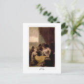 Francisco Goya #515 - Carte postale d'art fin (Debout devant)