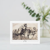 Francisco Goya #517 - Carte postale d'art fin (Debout devant)