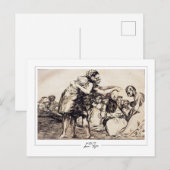 Francisco Goya #517 - Carte postale d'art fin (Devant / Derrière)