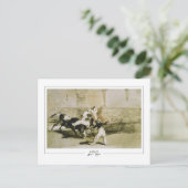 Francisco Goya #521 - Carte postale d'art (Debout devant)