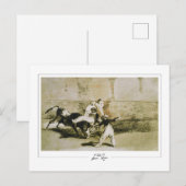 Francisco Goya #521 - Carte postale d'art (Devant / Derrière)