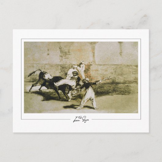 Francisco Goya #521 - Carte postale d'art (Devant)