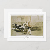 Francisco Goya #521 - Fijne Kunst Briefkaart (Voorkant / Achterkant)