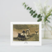 Francisco Goya #527 - Carte postale d'art (Debout devant)