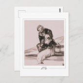Francisco Goya #528 - Carte postale d'art (Devant / Derrière)
