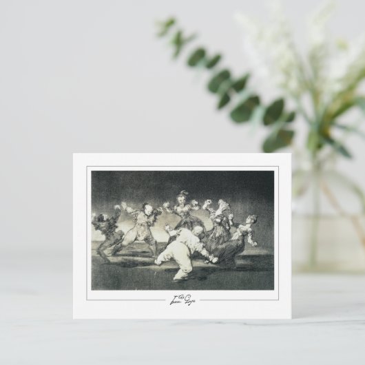 Francisco Goya #529 - Carte postale Art (Debout devant)