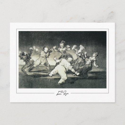 Francisco Goya #529 - Carte postale d'art (Devant)
