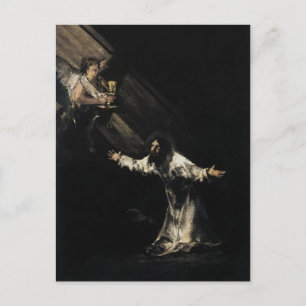 Francisco Goya-Christus op de berg Olijven Briefkaart