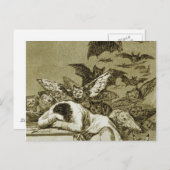Francisco Goya - De slaap Briefkaart (Voorkant / Achterkant)