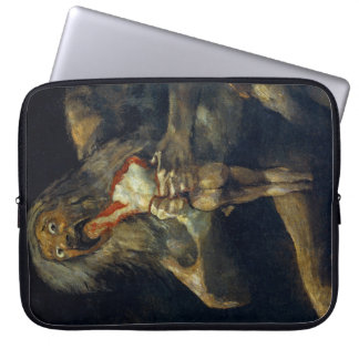 Francisco Goya - Saturnus verslindt zijn zoon Laptop Sleeve