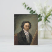 Francisco Goya-Self-portret Briefkaart (Staand voorkant)