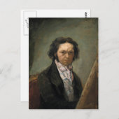 Francisco Goya-Self-portret Briefkaart (Voorkant / Achterkant)
