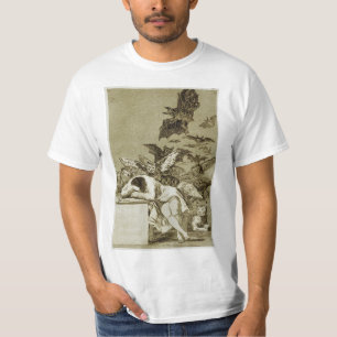 Francisco Goya - Slaap van Reden produceert Mons T-shirt