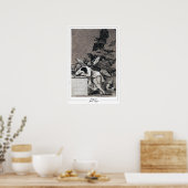Francisco Goya Zedign Affiche d'art #102 (Cuisine)