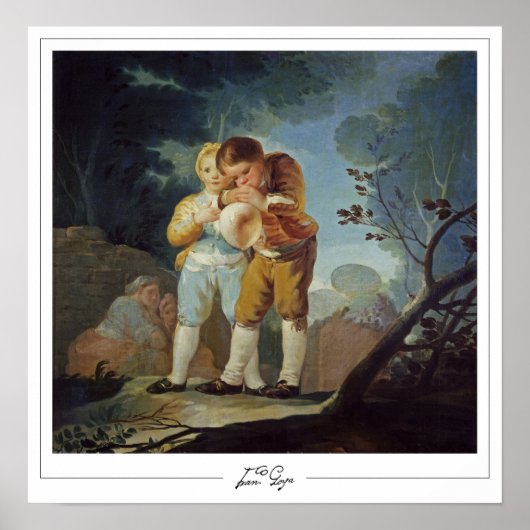 Francisco Goya Zedign Affiche d'art #2 (Devant)
