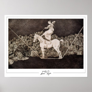 Francisco Goya Zedign affiche d'art #394
