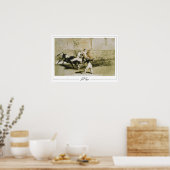 Francisco Goya Zedign Affiche d'art #521 (Cuisine)
