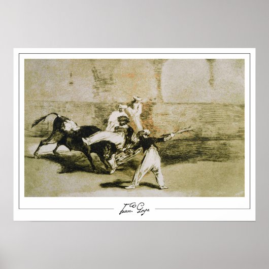 Francisco Goya Zedign Affiche d'art #521 (Devant)