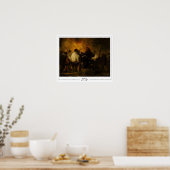 Francisco Goya Zedign Art Affiche #506 (Cuisine)