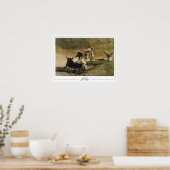 Francisco Goya Zedign Art Affiche #527 (Cuisine)