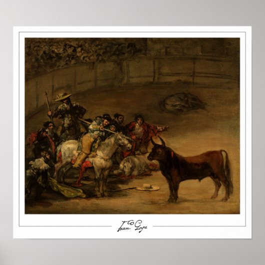 Francisco Goya Zedign Art Affiche #7 (Devant)